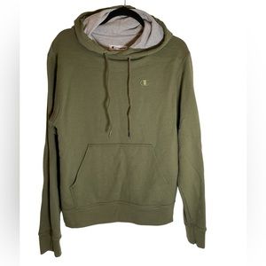 Champion Mens Hoodie, Powerblend, Fleece Striped Sweatshirt